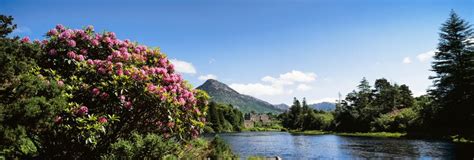 Castle At A Lakeside Ballynahinch Castle Hotel Connemara County