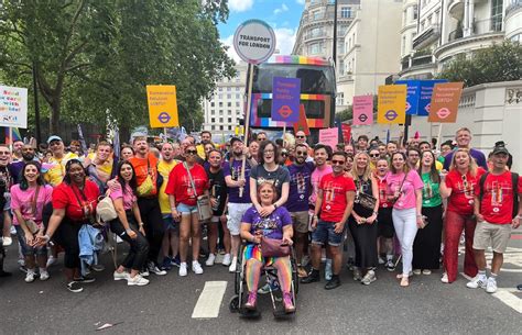 PRIDE 2023 - PRIDE IN LONDON & CELEBRATIONS AT OUR STATIONS