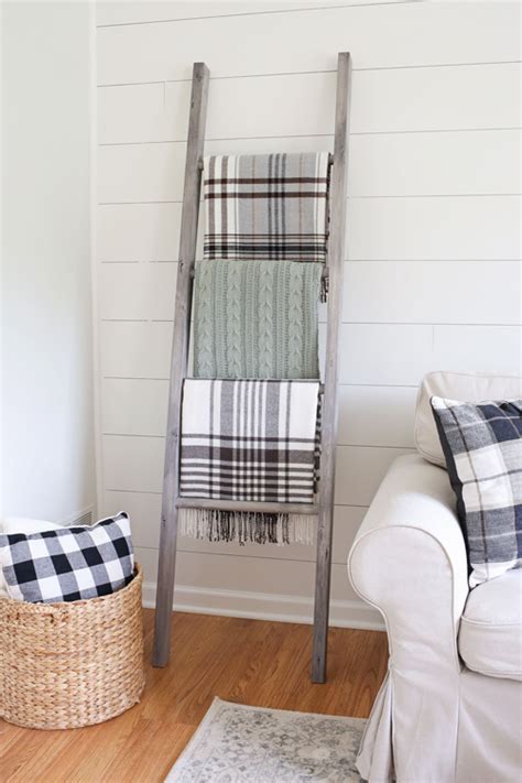 Easy DIY Blanket Ladder Angela Marie Made