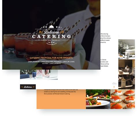 Catering Proposal Template Proposify