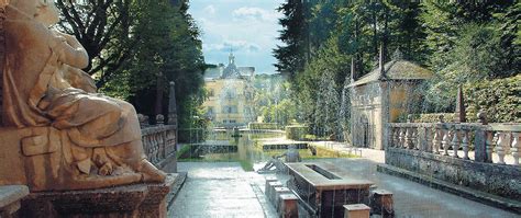hellbrunn palace trick fountains sound