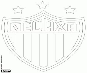 Of Club Necaxa Logo Coloring Pages