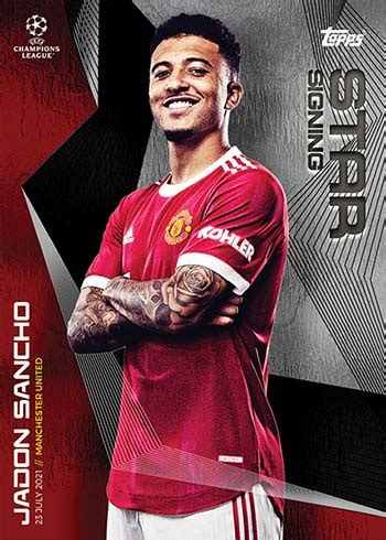 Topps Uefa Champions League Summer Signings Checklist Details