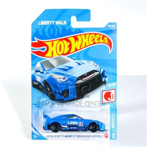 Jual Hot Wheels Lb Silhouette Works Gt Nissan Gt Rr Ver Blue Lot L Di Seller Mtc Malang