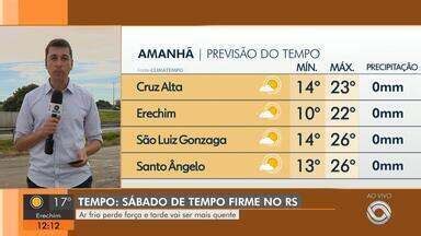 Jornal do Almoço Domingo terá chuva em algumas regiões do RS Globoplay