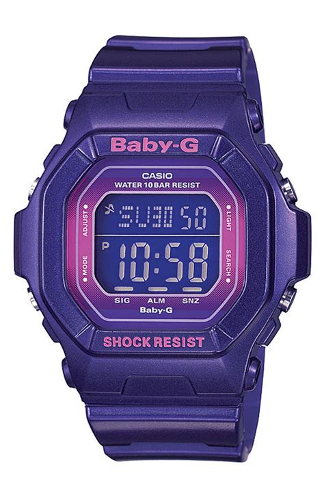 Casio Baby G Purple Gloss Digital Watch Nordstrom