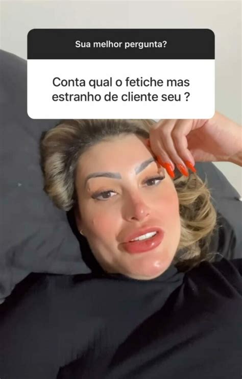 Andressa Urach afirma que publicará vídeo de sexo anal explícito em plataforma Já agendei