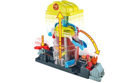 Hot Wheels Zestaw Remiza Strażacka Pojazdy tory i garaże Sklep
