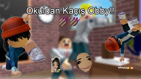 ROBLOX OKULDAN KAÇIŞ OBBY keşfet keşfet bp keşfetbeniöneçıkar