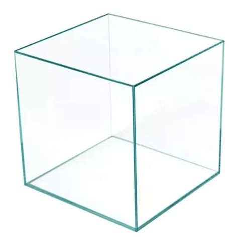 Pecera Acuario Cubo Vidrio 50cm C Sump 125l Reef Plantado