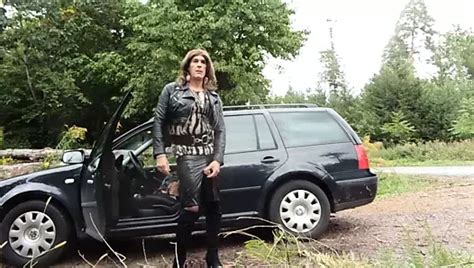 Trannyfaggot Wanking In The Woods German Shemale Outdoor Porn Xhamster