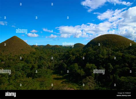 Bohol Chocolate Hill Philippines Stock Photo Alamy