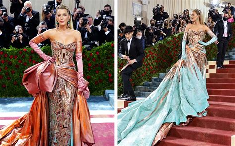 Blake Lively Cuál Es El Significado De Su Vestido En El Met Gala 2022