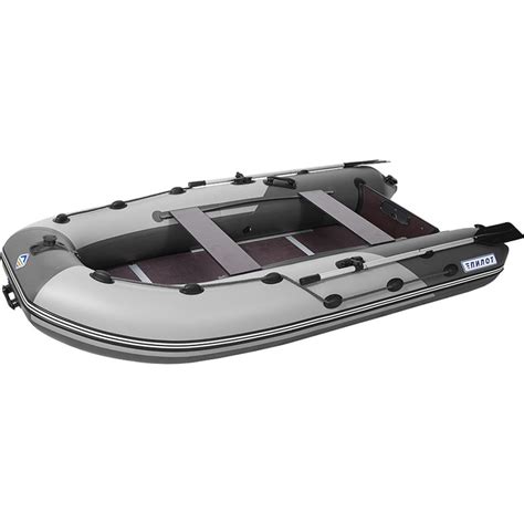 Моторная килевая лодка КОВЧЕГ Пилот 330 ЖС, серый/тёмно-серый 725300197 ...