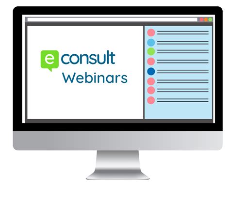 Watch eConsult Webinars | Register for free | eConsult