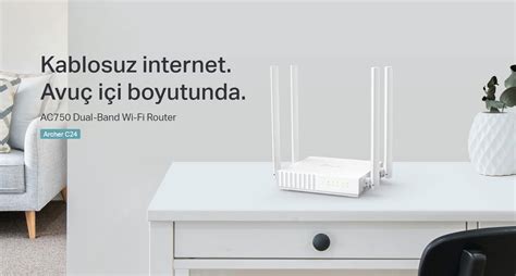 TP-Link Archer C24 AC 750 Mbps Dual-Band Wi-Fi Access Fiyatı