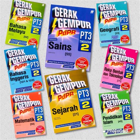 BUKU LATIHAN GERAK GEMPUR PDPR TINGKATAN 2 2021 Shopee Malaysia