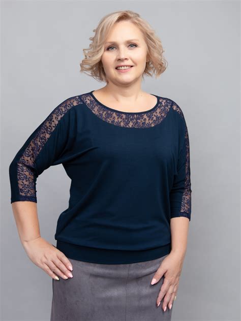 Блузка Bloom collection Большие размеры - купить с доставкой по ...