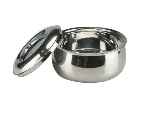 Stainless Steel Hot Pot Insulated Food Warmer Storage Casserole Dish