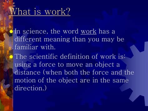 PPT - What is work? PowerPoint Presentation, free download - ID:5372110