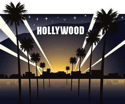 Hollywood Sign Clip Art At Vector Clip Art Online 3516199