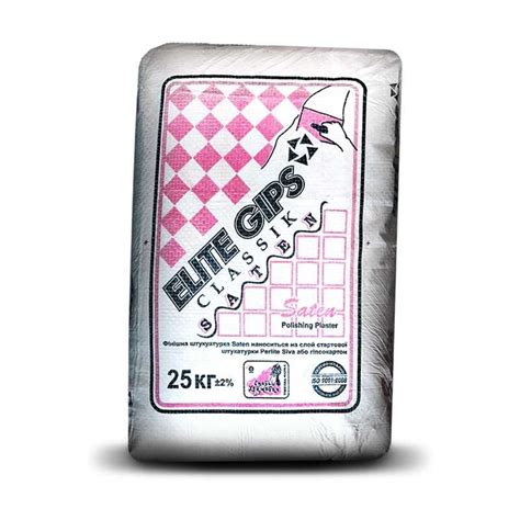 Шпаклевка гипсовая ELITE GIPS SATENGIPS (САТЕН ГИПС Элит Гипс), 25 кг ...