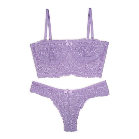 Conjunto Lingerie Renda Suti Cropped Al A Remov Vel Tomara Que Caia Calcinha Estela Shopee Brasil