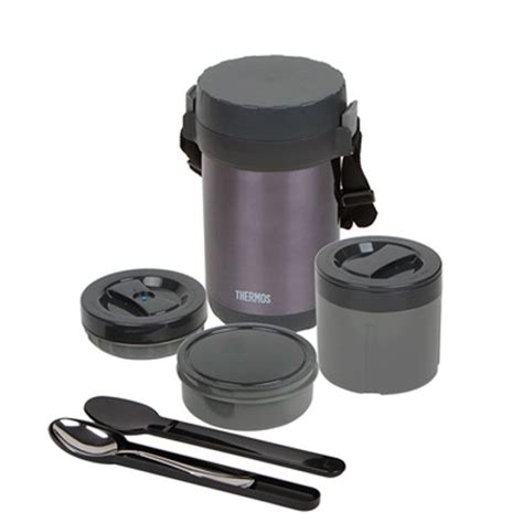 Термос с контейнерами для еды c ложкой 1,3 л Thermos 1800-JBG