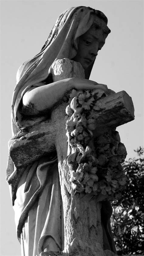 Statue Friedhof Kreuzen Kostenloses Foto Auf Pixabay Pixabay