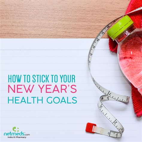 How To Stick To Your New Year S Health Goals