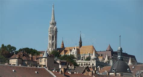 Skyline With Different Towers Stock Image Image Of Classic Buda