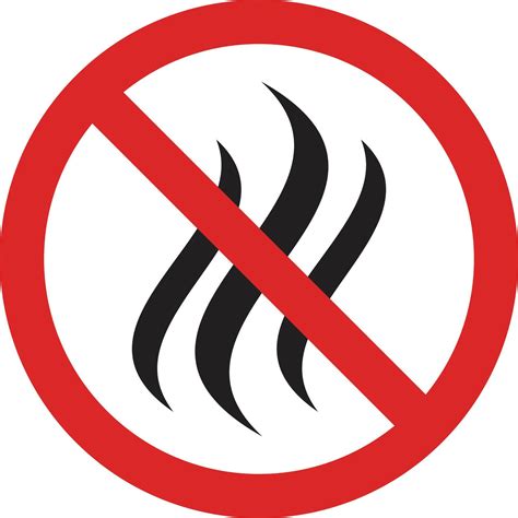 No bad smell sign . Stop bad smell sign . Forbidden flavors symbol . No