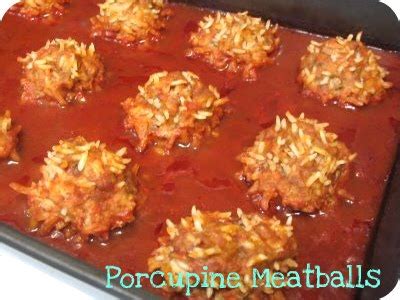 Recipe: Porcupine Meatballs