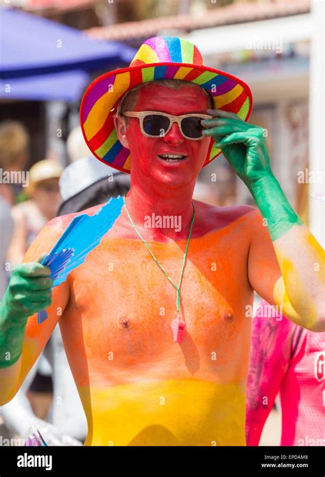 Maspalomas Gay Pride Parade Maspalomas Gran Canaria Canary Islands Spain Stock Photo Alamy