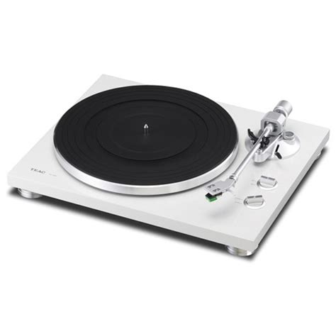 Teac Tn Turntable With Phono Eq And Usb White Tn W B H