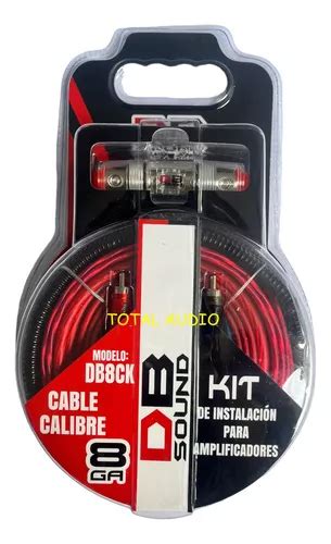 Kit De Instalaci N Para Amplificador Db Sound Db Ck Calibre Env O Gratis