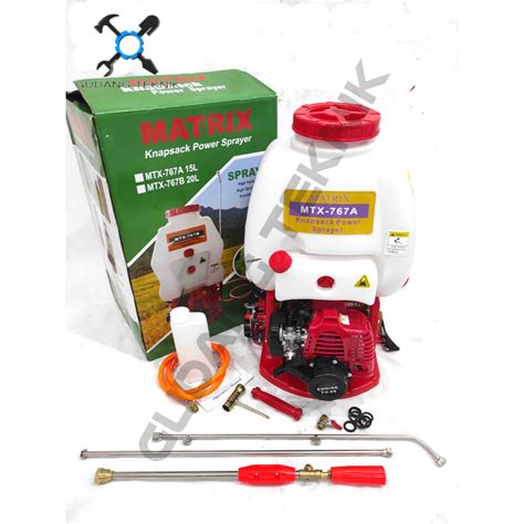 Jual Mesin Sprayer Semprot Hama Gendong 15 Liter MTX 767A MTX 767C 20