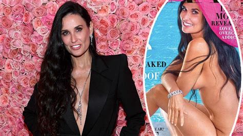 Demi Moore Goes Naked For Harper S Bazaar Cover On Instagram