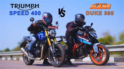 Triumph Speed 400 Vs Duke 390 Gen 3 Battle Drag Race Till Top End 🔥