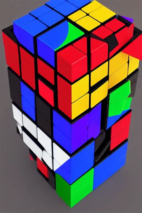 The Universe Inside A Rubik S Cube Epic Dramatic Stable Diffusion