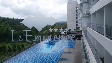 Holiday Staycation Di Hotel Le Eminence Ciloto Puncak Youtube