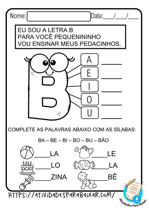Palavras Com Letra B