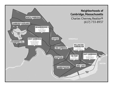 Ask Charles Cherney - What are the named neighborhoods of Cambridge, MA?