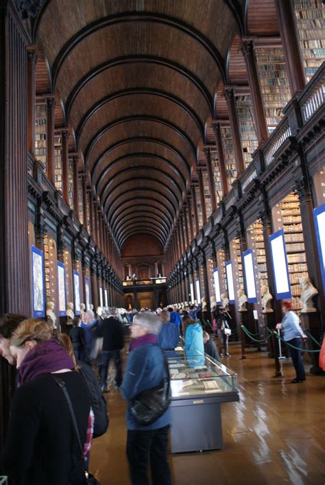 Trinity College Old Library The Book Of Kells Exhibition Old