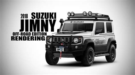 2018 Suzuki Jimny Off Road Edition Render Suzuki Jimny Suzuki Jimny Off Road Suzuki