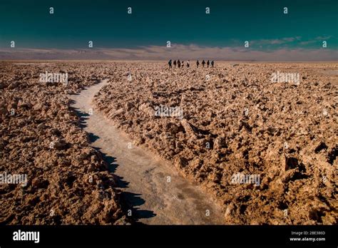Salt Flat Atacama Desert Chile Stock Photo Alamy