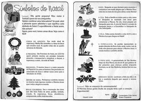 Símbolos Do Natal E Seus Significados Atividades - Símbolos Do Natal E Seus Significados Atividades - BRAINCP