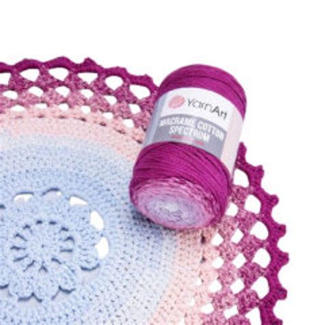 Yarnart Macrame Cotton Spectrum Multicolor Macrame Yarn - Etsy