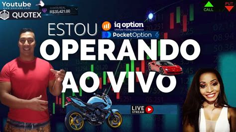 LIVE ON OPIÇÔES BINÀRIAS AO VIVO IQ OPTION QUOTEX POCKET