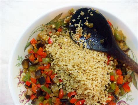 Quinoa & Roasted Vegetables Salad - Dish by Dish